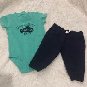 6 month onesie/pant set
